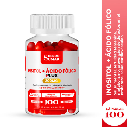 INOSITOL ACIDO FOLICO 100 CAPSULAS DERMO SUMAK