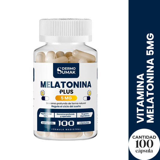 MELATONINA 2MG 100 CAP DERMO SUMAK REGALO PASTILLERO COPIA