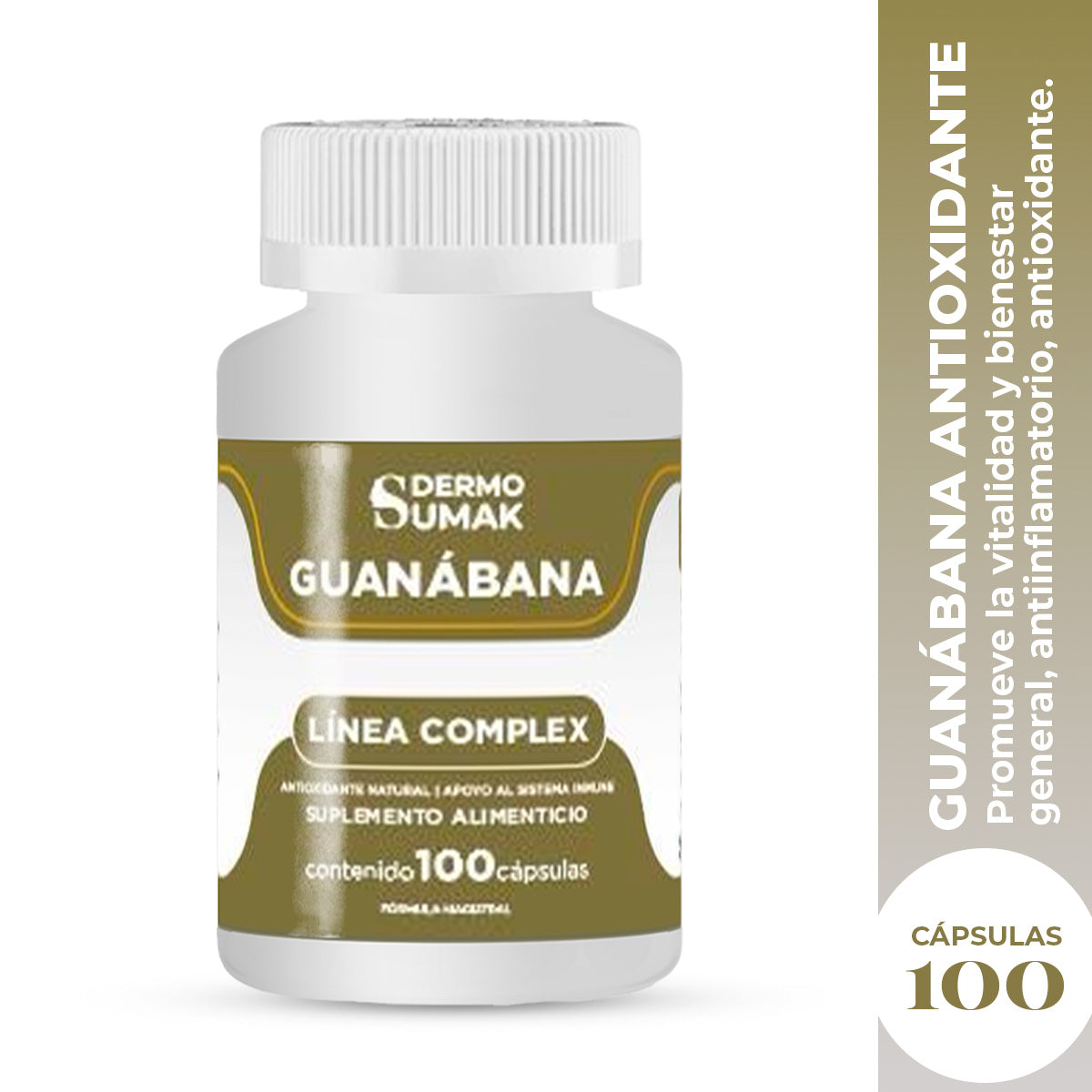 GUANABANA ANTIOXIDANTE NATURAL DERMO SUMAK