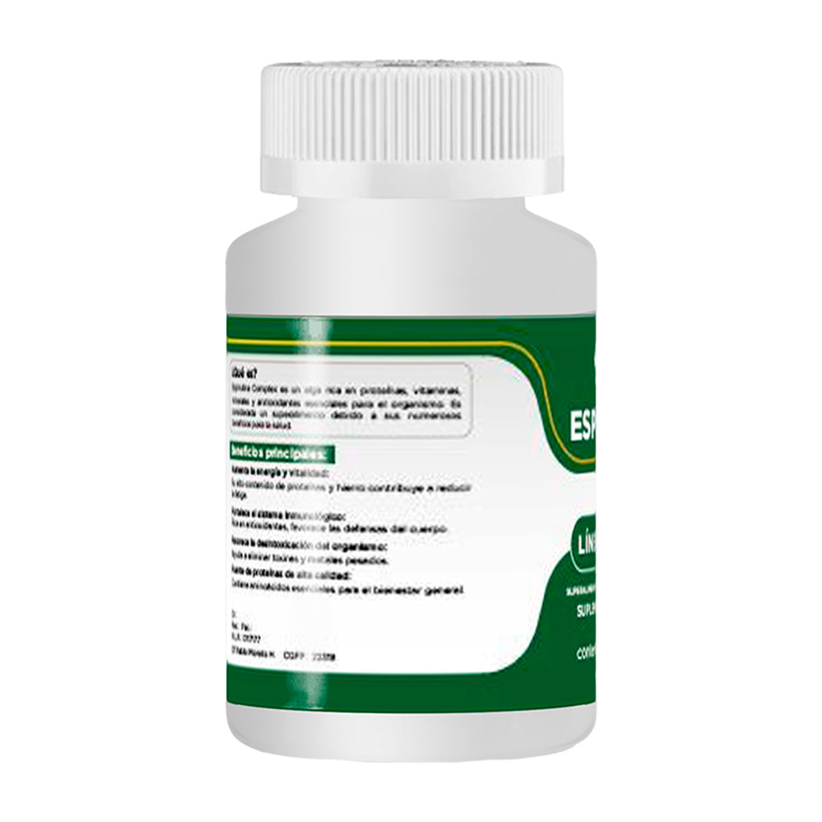 ESPIRULINA SUPERALIMENTO NATURAL 100 CAPS DERMO SUMAK