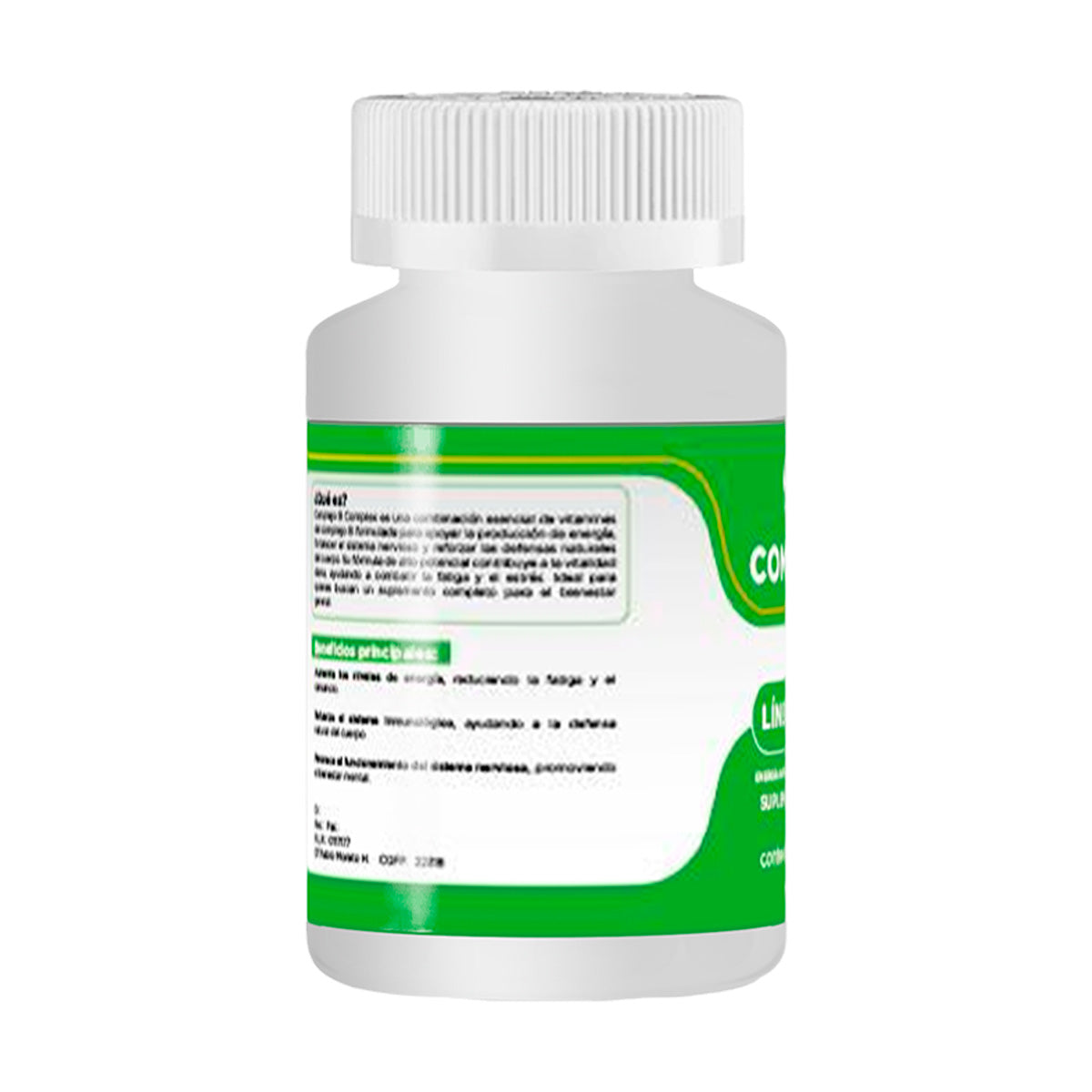 COMPLEJO B ENERGIA NATURAL 100 CAPSULAS DERMO SUMAK