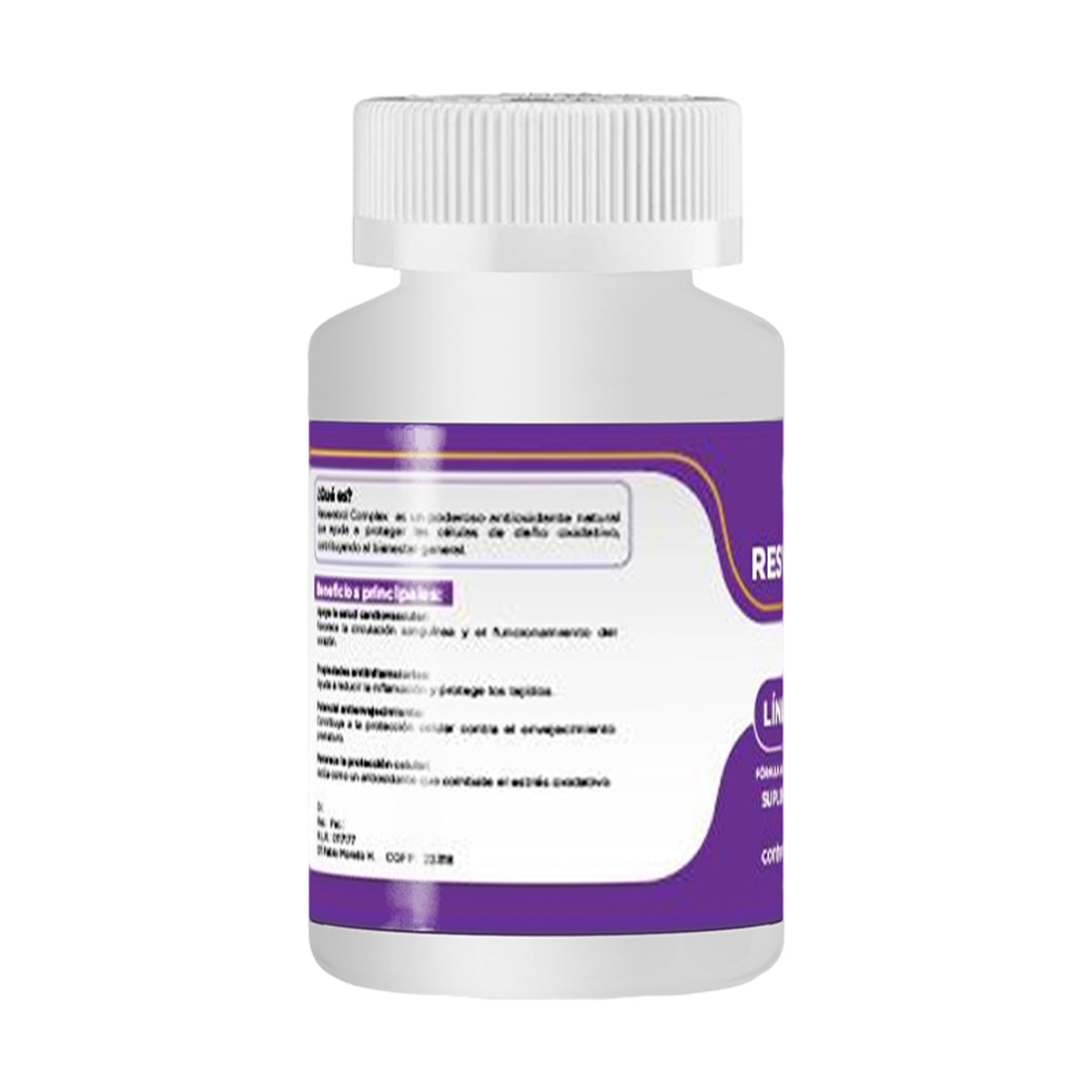 RESVERATROL FORMULA NATURAL 100 CAPSULAS DERMO SUMAK