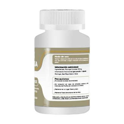 MORINGA ENERGIA NATURAL 100 CAPSULAS DERMO SUMAK