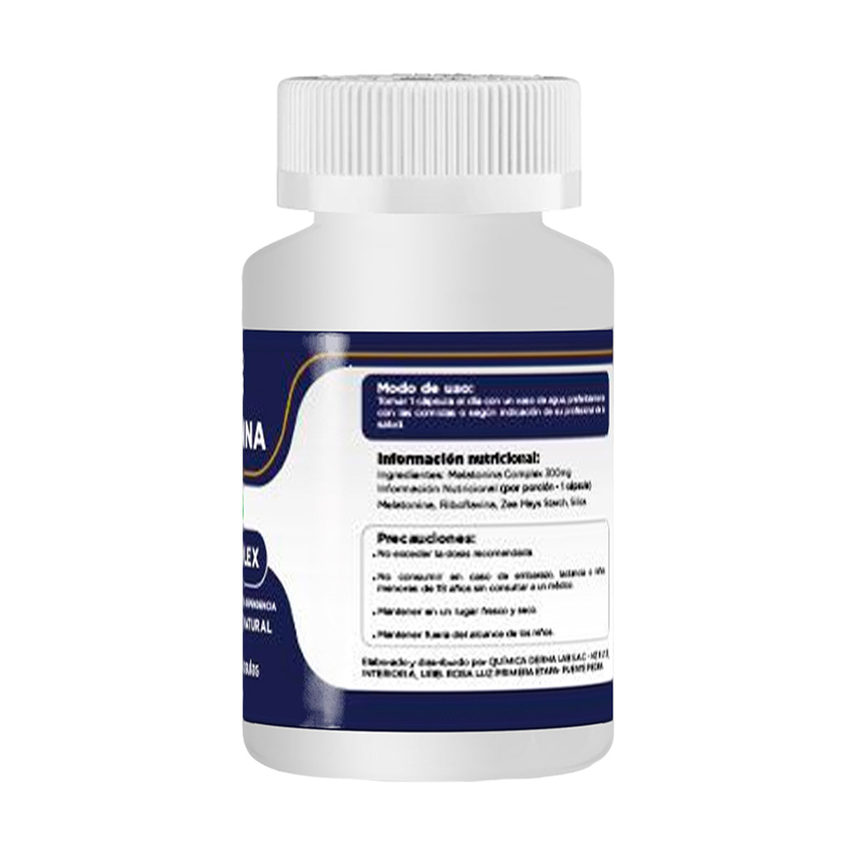 MELATONINA COMPLEX 10MG 100 CAPSULAS DERMO SUMAK