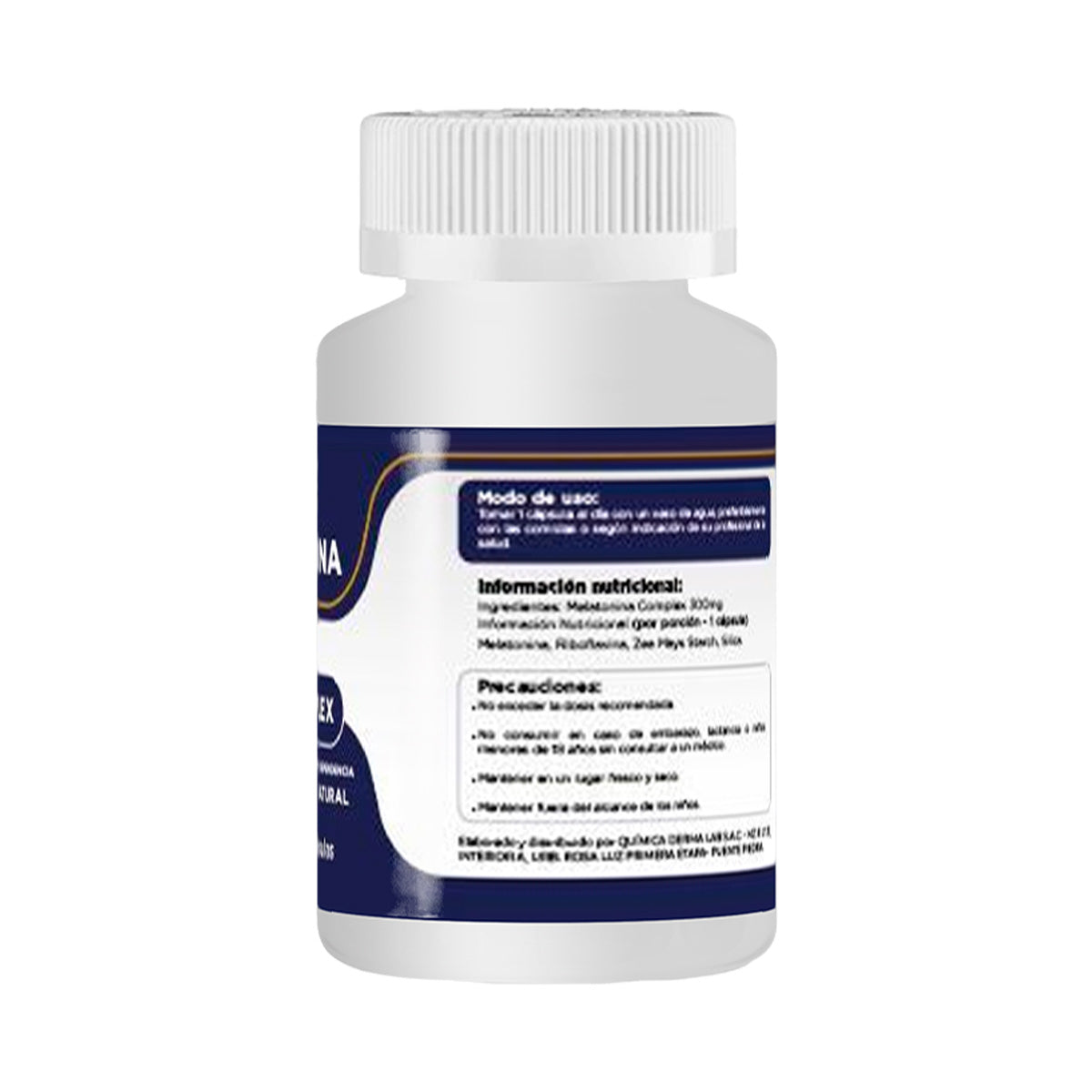 MELATONINA COMPLEX 5MG 100 CAPSULAS DERMO SUMAK