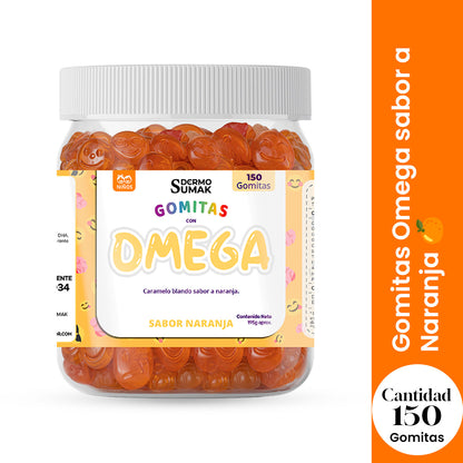 Gomitas Omega Niños 150 Gomitas - Dermo Sumak