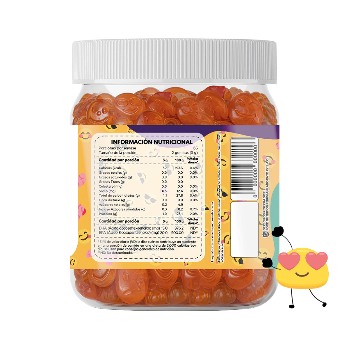 Gomitas Omega Niños 150 Gomitas - Dermo Sumak