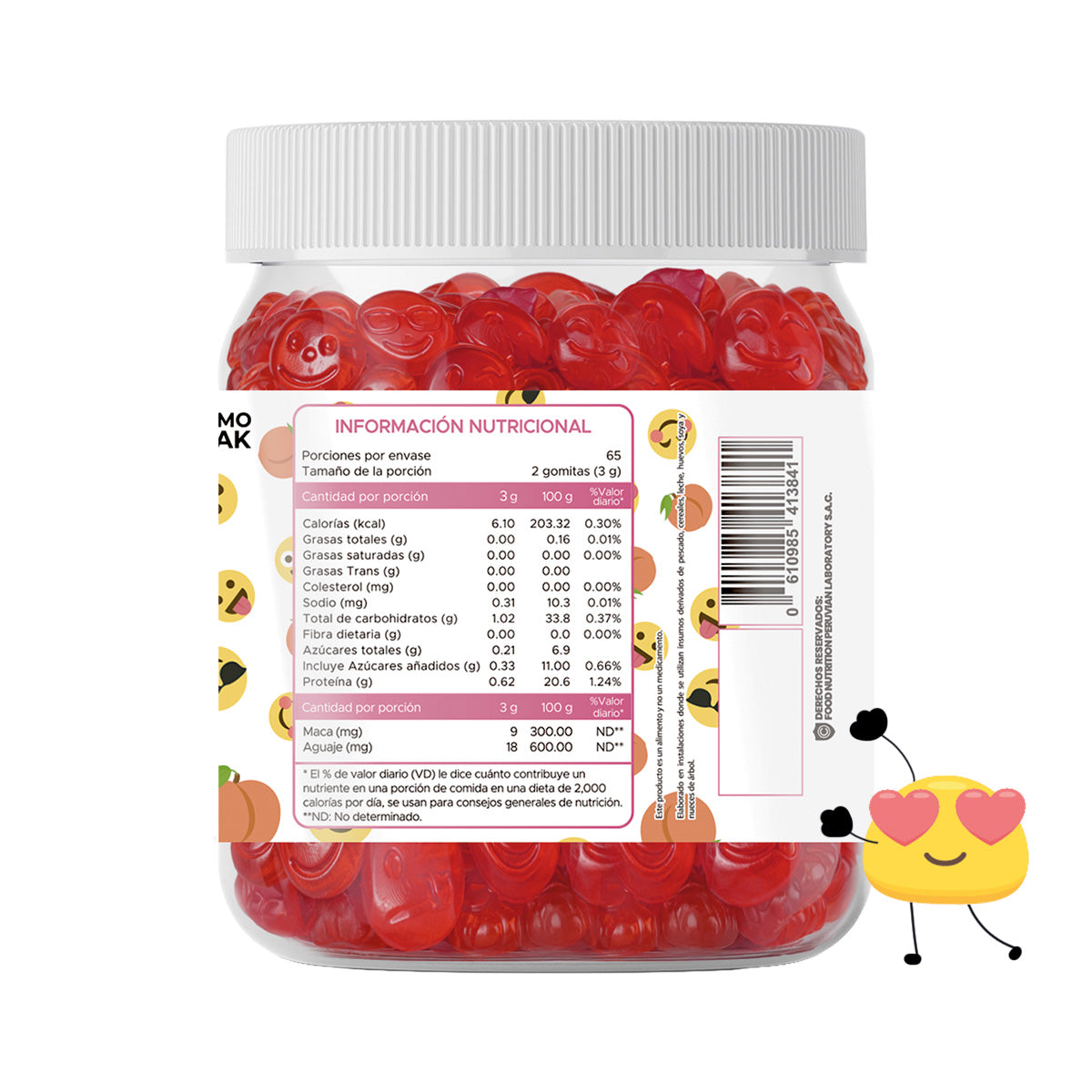 Gomitas Aguaje Adulto 150 Gomitas - Dermo Sumak