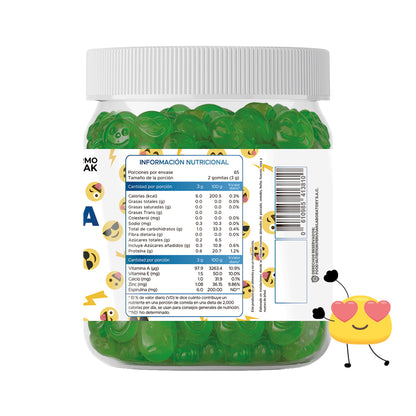 Gomitas Espirulina Adulto 150 Gomitas - Dermo Sumak