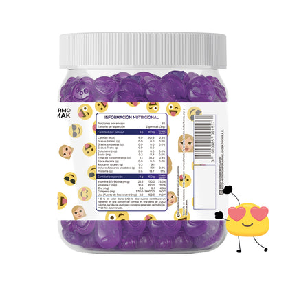 Gomitas Colágeno y Biotina Adulto 150 Gomitas - Dermo Sumak