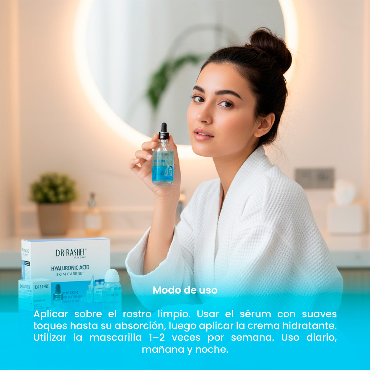 DR RASHEL ACIDO HYALURONICO SKIN CARE SET 3PZ
