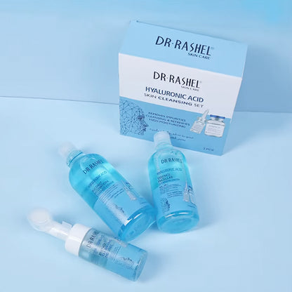 DR RASHEL ACIDO HYALURONICO SKIN CLEANSING SET 3PZ