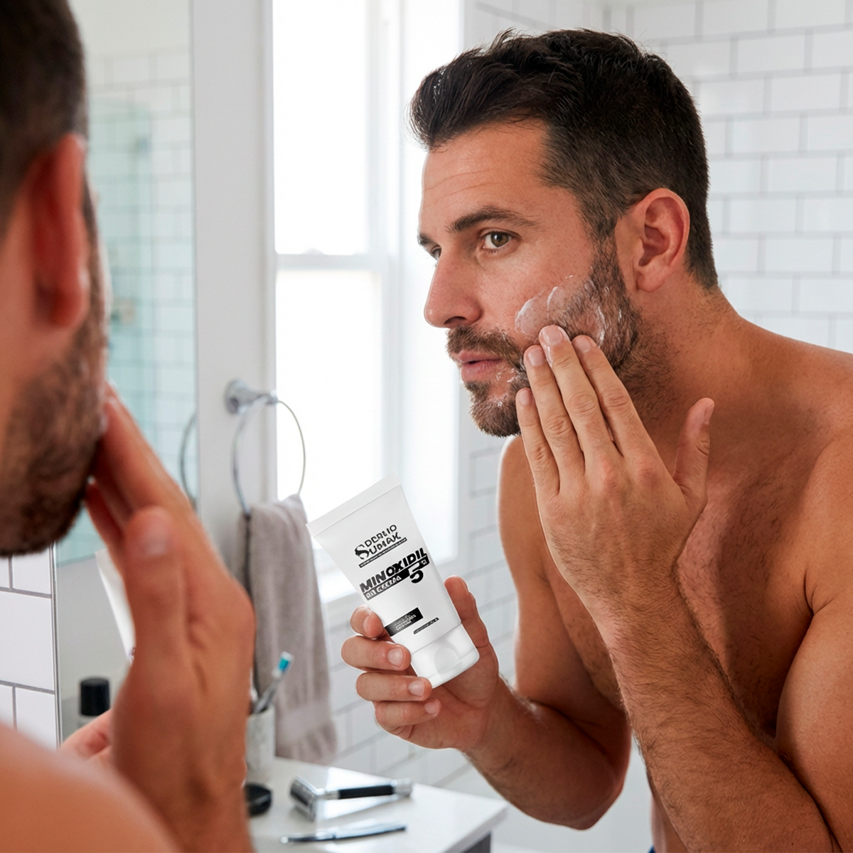 Dermo Sumak Minoxidil en Crema 5% 60g – Crecimiento de Barba