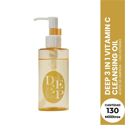 Estelin Deep 3 In 1 Vitamin C Cleansing Oil 130ml