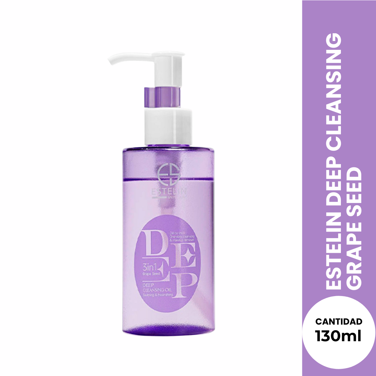 ESTELIN DEEP CLEANSING GRAPE SEED 130ML