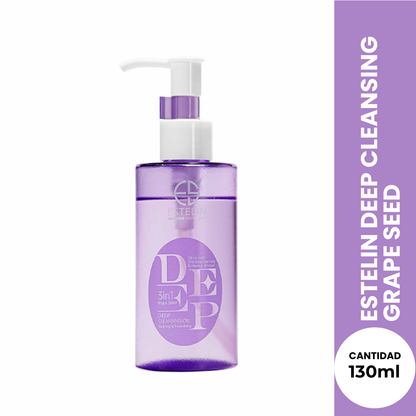 ESTELIN DEEP CLEANSING GRAPE SEED 130ML