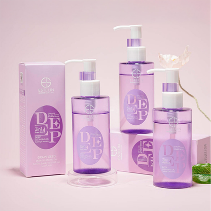 ESTELIN DEEP CLEANSING GRAPE SEED 130ML