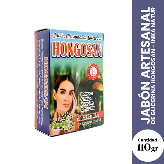Jabón Artesanal de Glicerina Hongosan 110gr