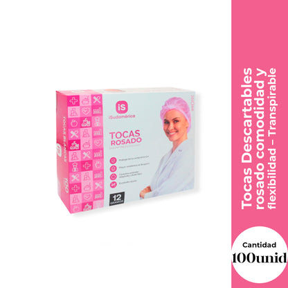 ISUDAMERICA TOCAS ROSADA 12 GR 100UND