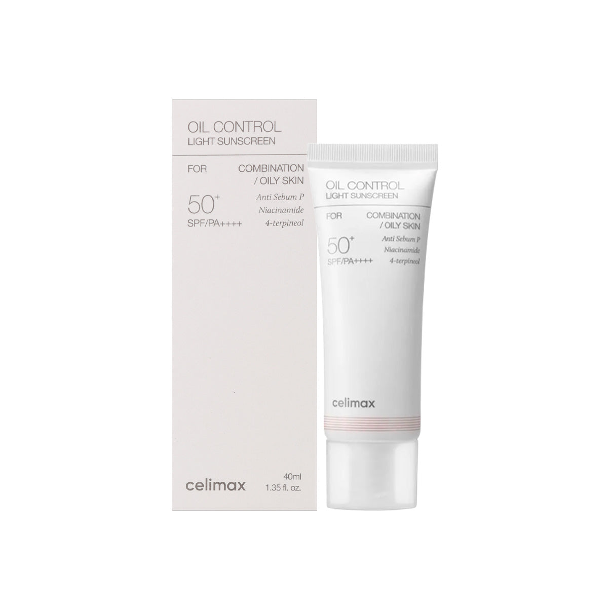 PREVENTA Oil Control Light Sunscreen Spf50+ Pa++++ 40ml - Celimax
