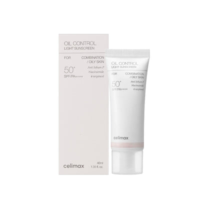 PREVENTA Oil Control Light Sunscreen Spf50+ Pa++++ 40ml - Celimax