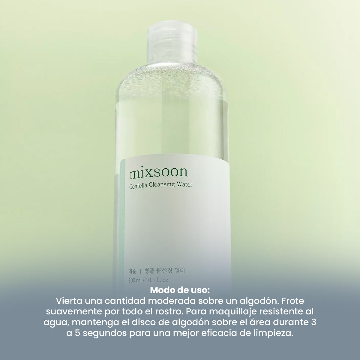 Centella Cleansing Water 300ml - MIXSOON