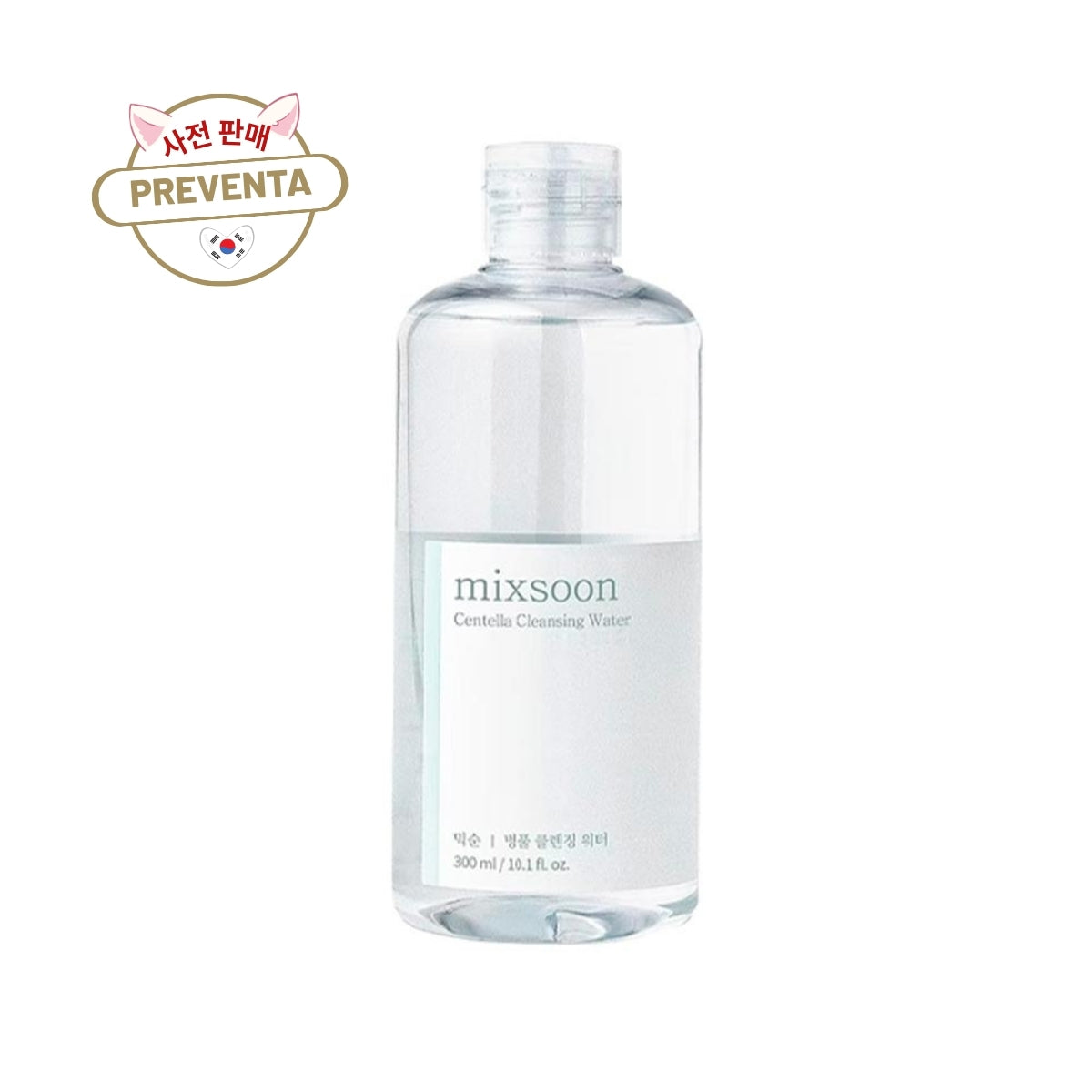 PREVENTA - Centella Cleansing Water 300ml - MIXSOON