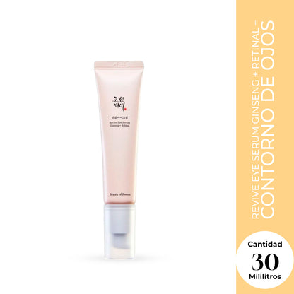 Beauty of Joseon Revive Eye Serum Ginseng + Retinal – Contorno de Ojos 30ml