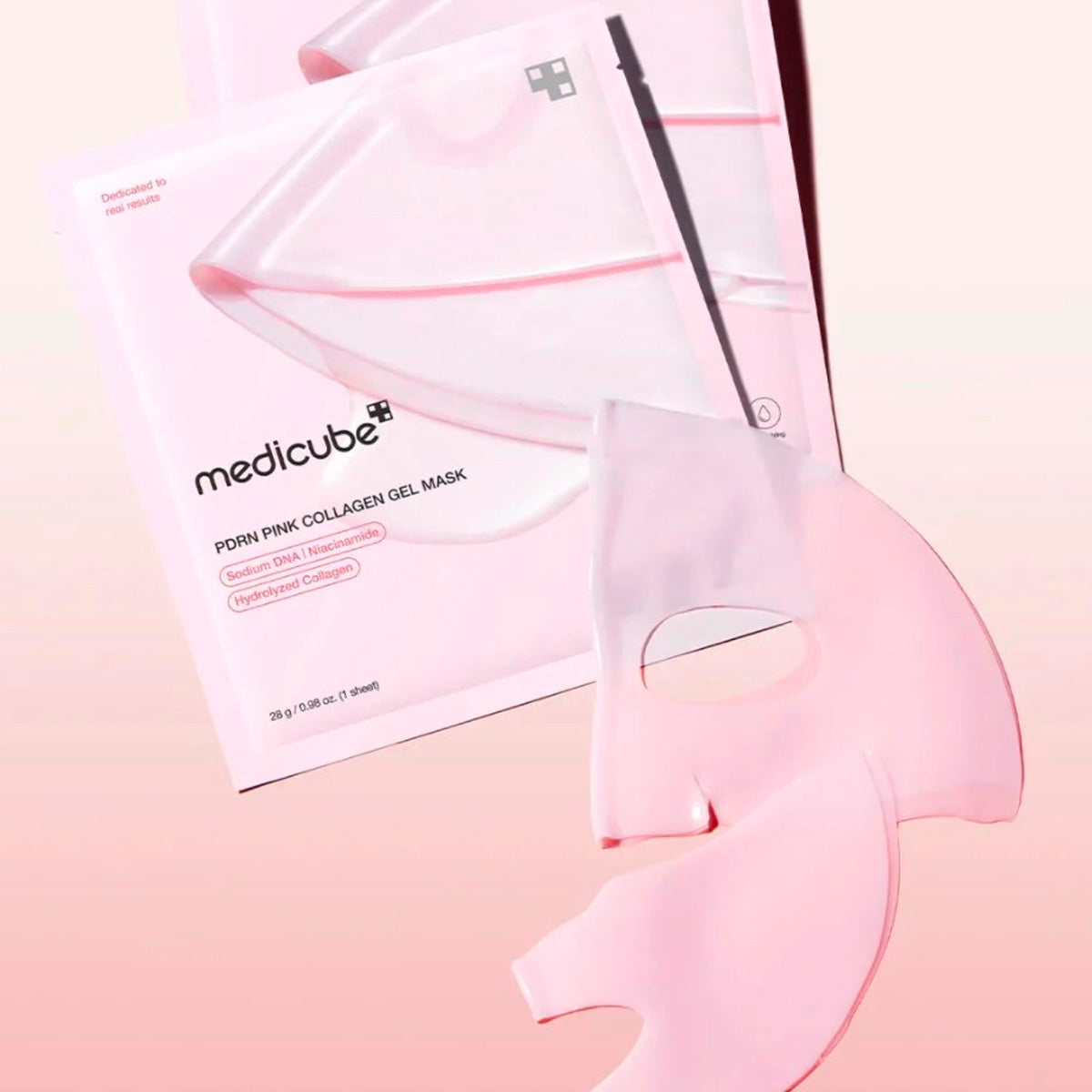 Medicube PDRN Pink Collagen Gel Mask – Mascarilla Hidratante y Glow Facial