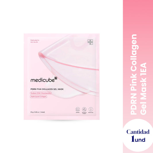 Medicube PDRN Pink Collagen Gel Mask – Mascarilla Hidratante y Glow Facial