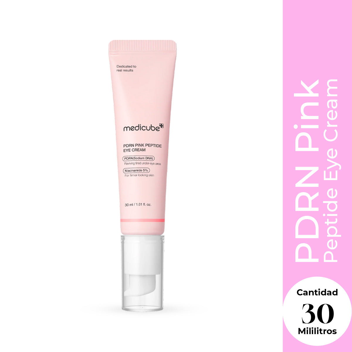 Medicube PDRN Pink Peptide Eye Cream – Hidratación y Cuidado Contorno de Ojos 30ml