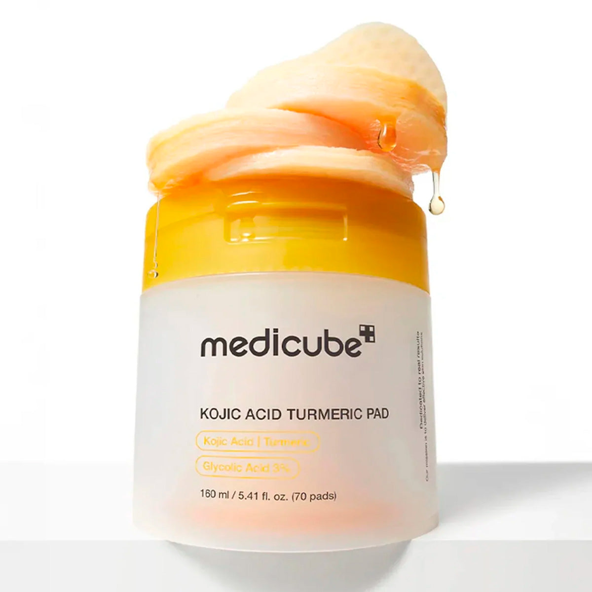 Medicube Kojic Acid Turmeric Pad 70 Pads – Pads Faciales Iluminadores