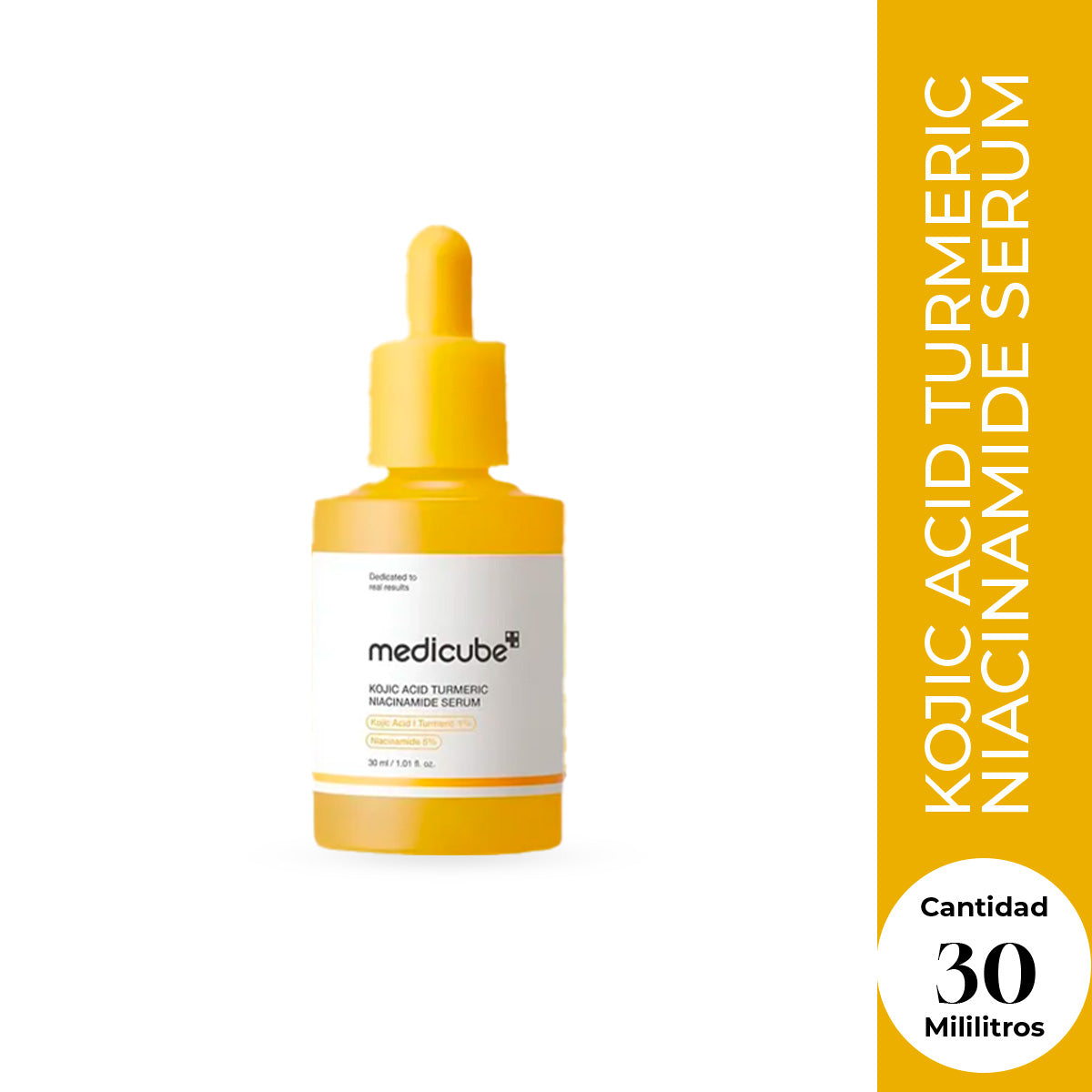 Medicube Kojic Acid Turmeric Niacinamide Serum – Sérum Glow Facial 30ml