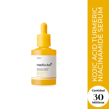 Medicube Kojic Acid Turmeric Niacinamide Serum – Sérum Glow Facial 30ml