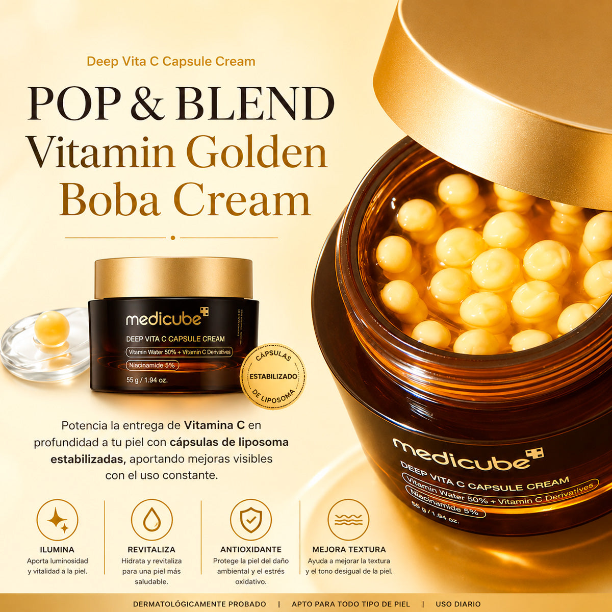 PREVENTA - Medicube Deep Vita C Capsule Cream 55g