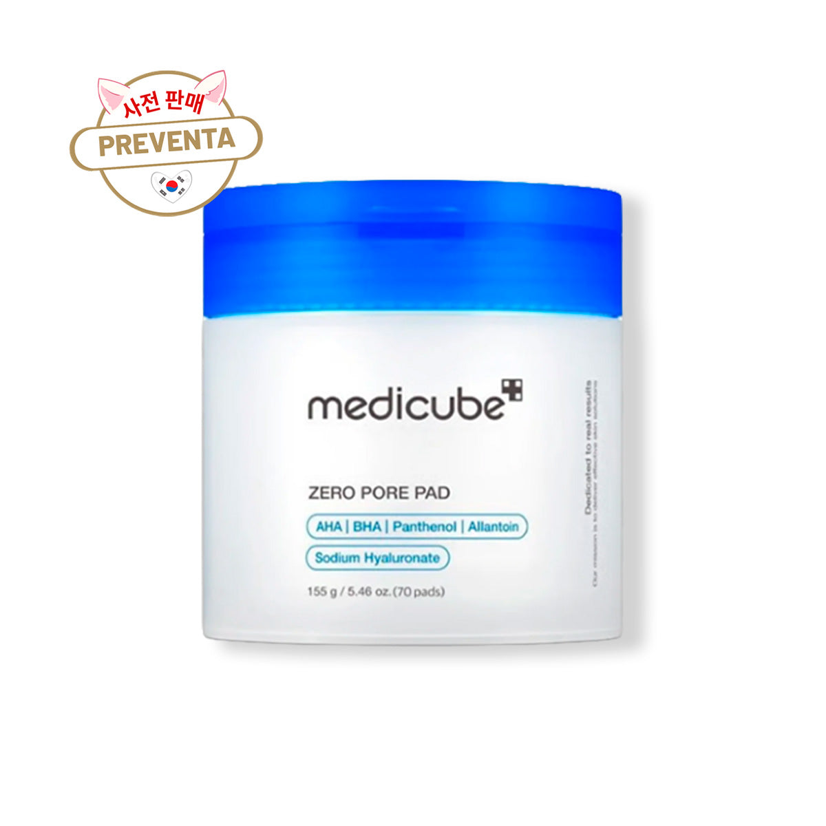 PREVENTA - MEDICUBE Zero Pore Pad 2.0 (70 pcs)