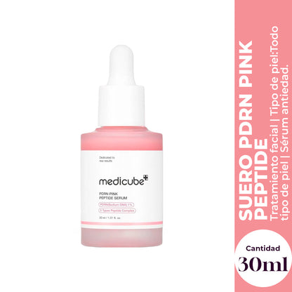 Medicube PDRN Pink Peptide Serum – Hidratación y Elasticidad Facial 30ml