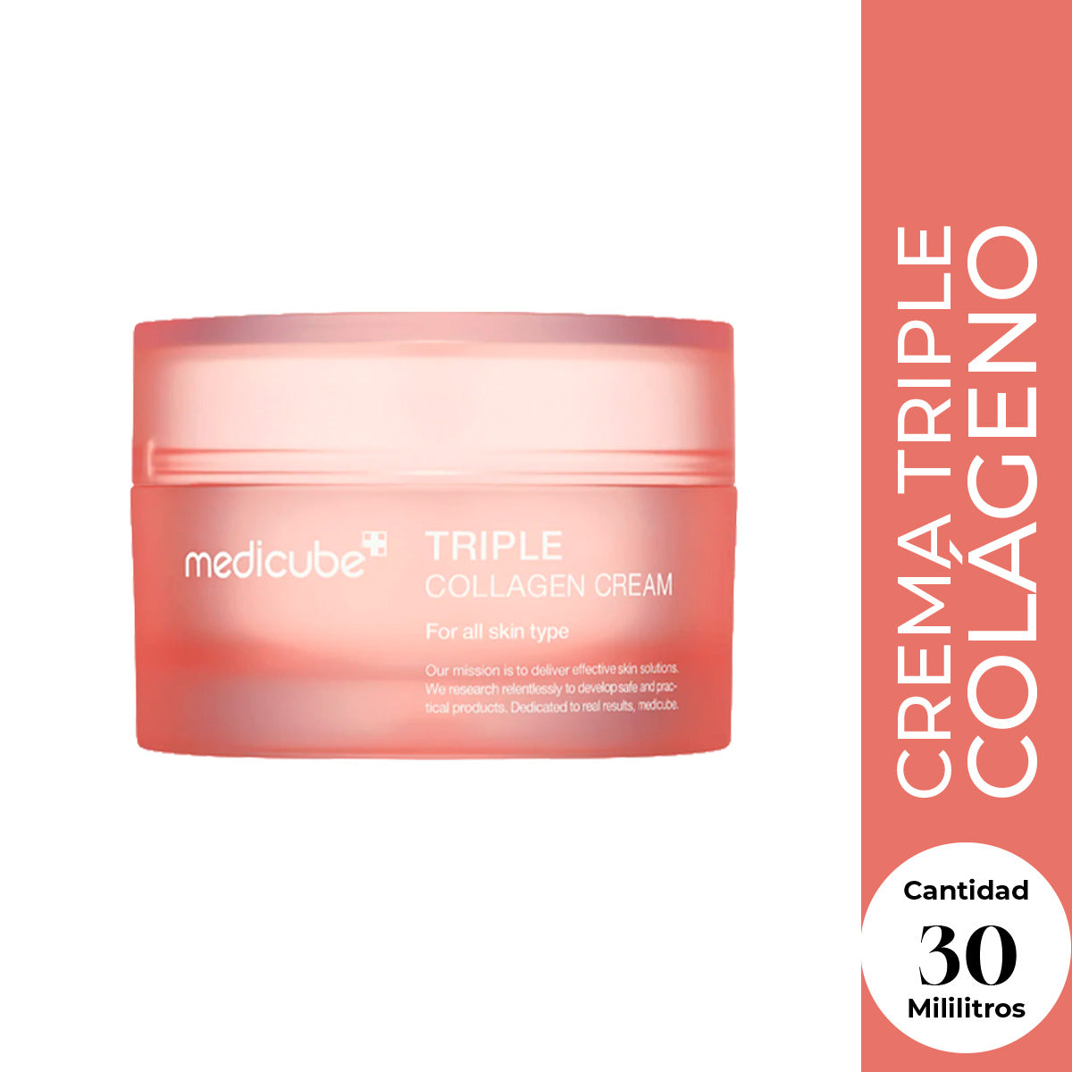 Medicube Triple Collagen Cream – Hidratación y Elasticidad Facial 50ml