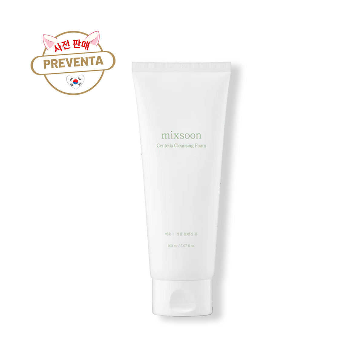 PREVENTA - Centella Cleansing Foam 150ml Mixsoon