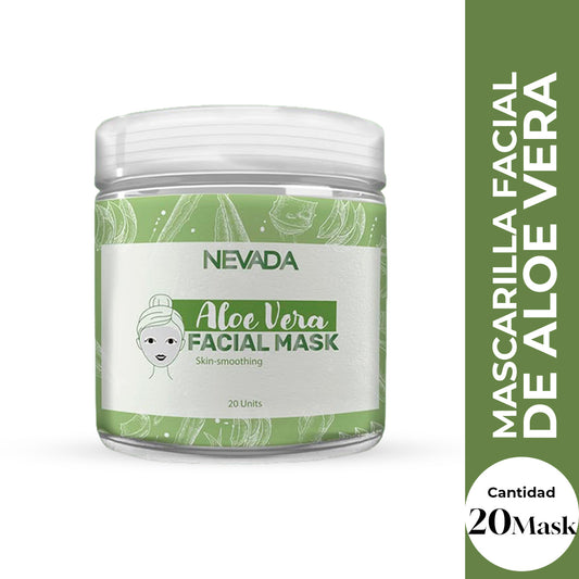 NNP F. MASCARA FACIAL DE ALOE VERA 20 UND