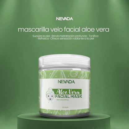 NNP F. MASCARA FACIAL DE ALOE VERA 20 UND