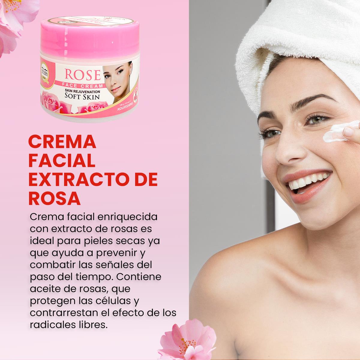 NNP F. CREMA FACIAL ROSAS 140 GR