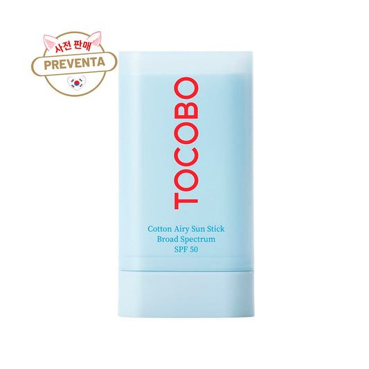 PREVENTA - Cotton Soft Sun Stick SPF50+++ PA++++ 19g - TOCOBO