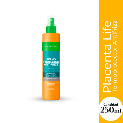 Placenta Life Termoprotector Antifrizz para Cabello – Protección contra Calor y Control de Frizz 250ml