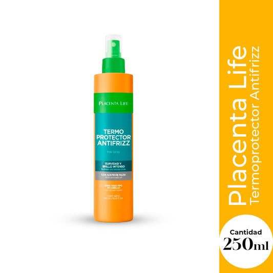 Placenta Life Termoprotector Antifrizz para Cabello – Protección contra Calor y Control de Frizz 250ml