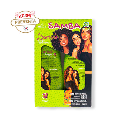 PREVENTA - Kit NAZCA Samba Querido: Shampoo 325ml + Acondicionador 325ml