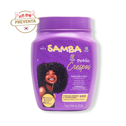 PREVENTA - NAZCA Samba Potão Crespos 2 en 1: Crema de Tratamiento y Peinar 1kg