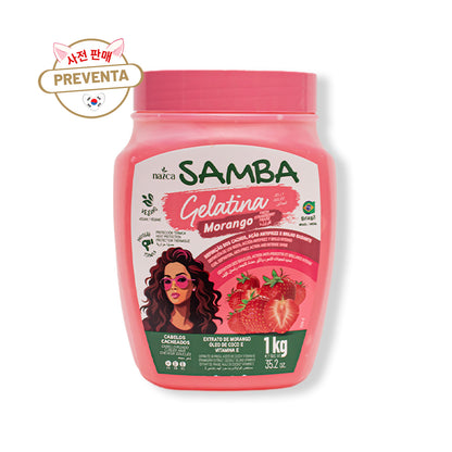 PREVENTA - NAZCA Samba Gelatina Capilar Fresa (Morango) 1kg