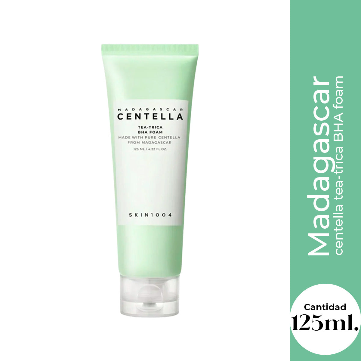 Madagascar Centella Tea-Trica Bha Foam 125ml