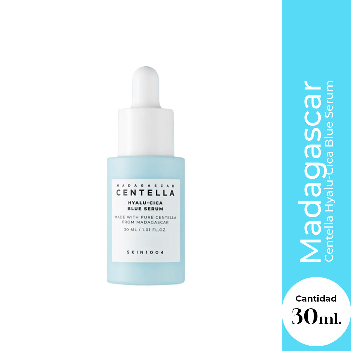 SKIN1004 - Madagascar Centella Hyalu-Cica Blue Serum - 30ml